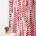 Heart Shaped Valentines Day Party Backdrop- 5 Inner Pack