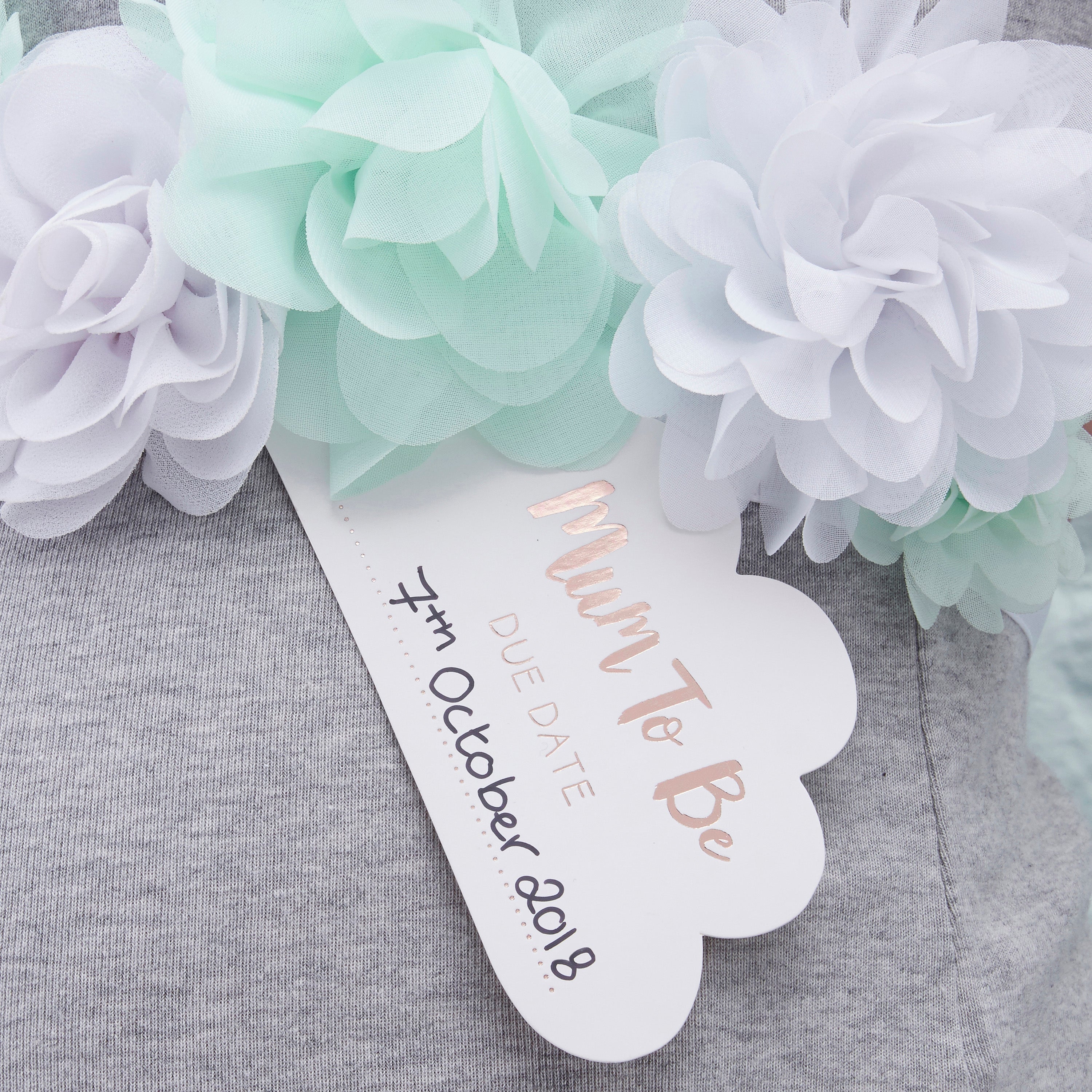 Hello World Baby Shower Bump Mummy To Be Sash