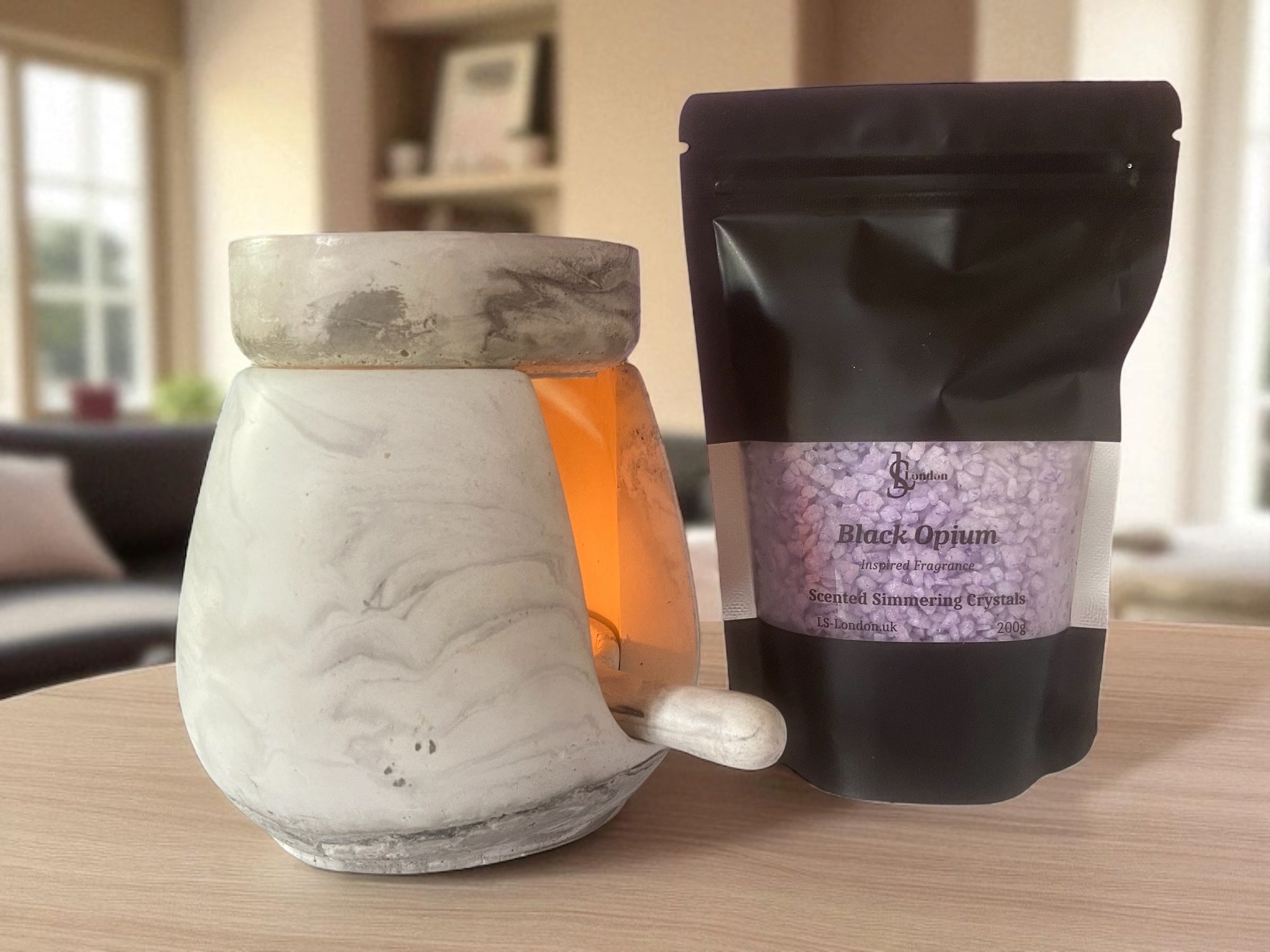 Black Opium Inspired (Dupe), Scented Simmering Crystals (Sizzlers)