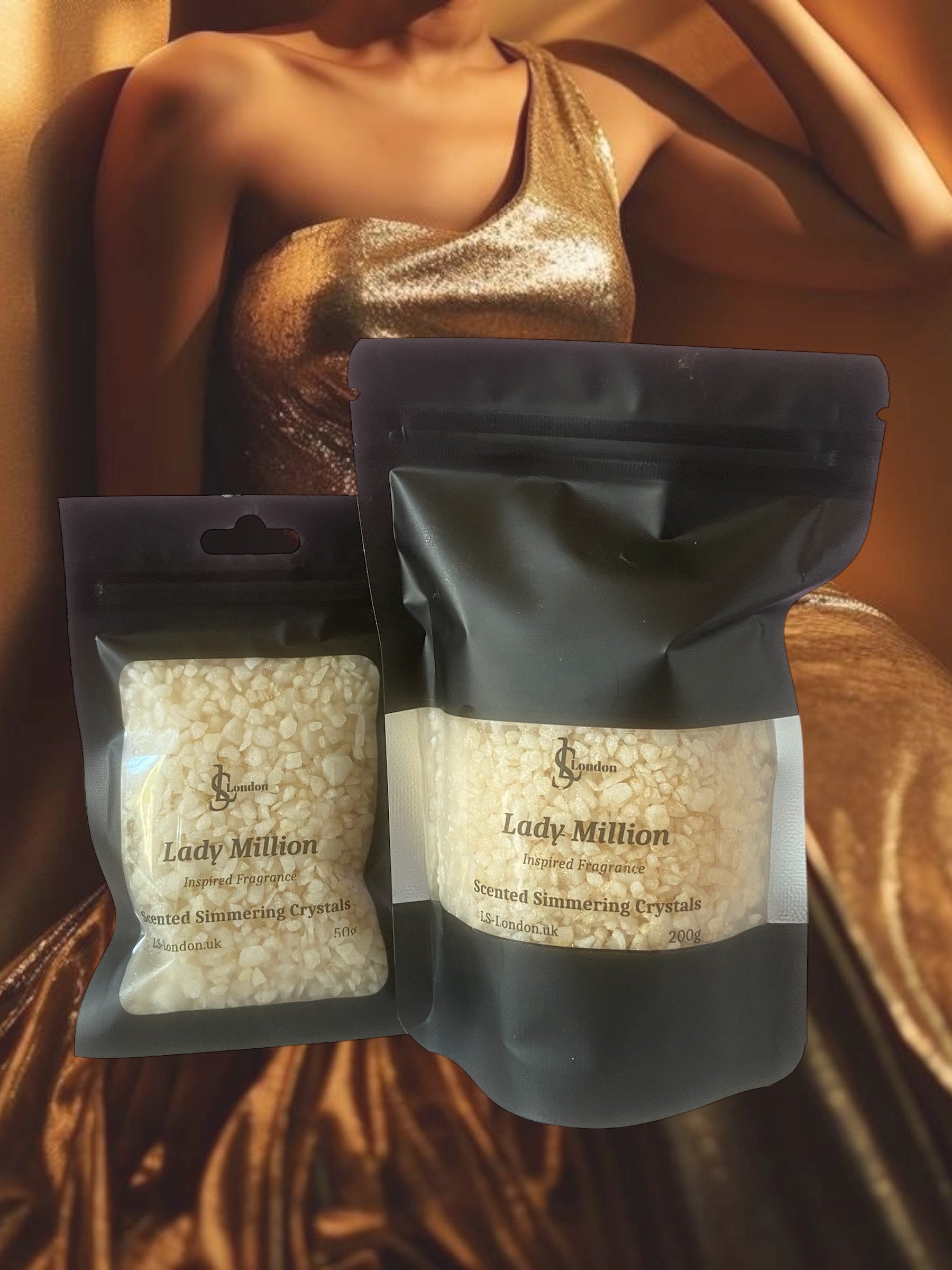 Lady Million Inspired (Dupe), Scented Simmering Crystals (Sizzlers)