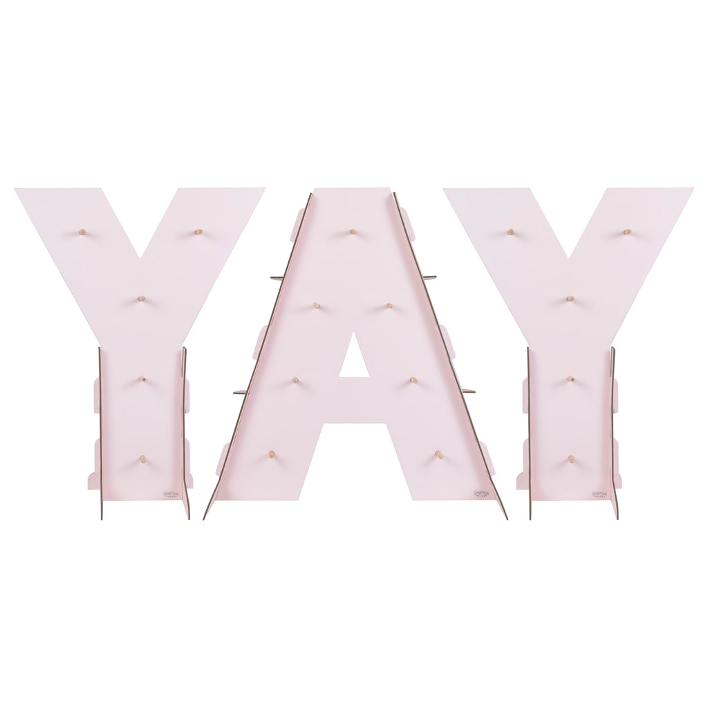 Yay Pink Ombre Donut Wall Stand