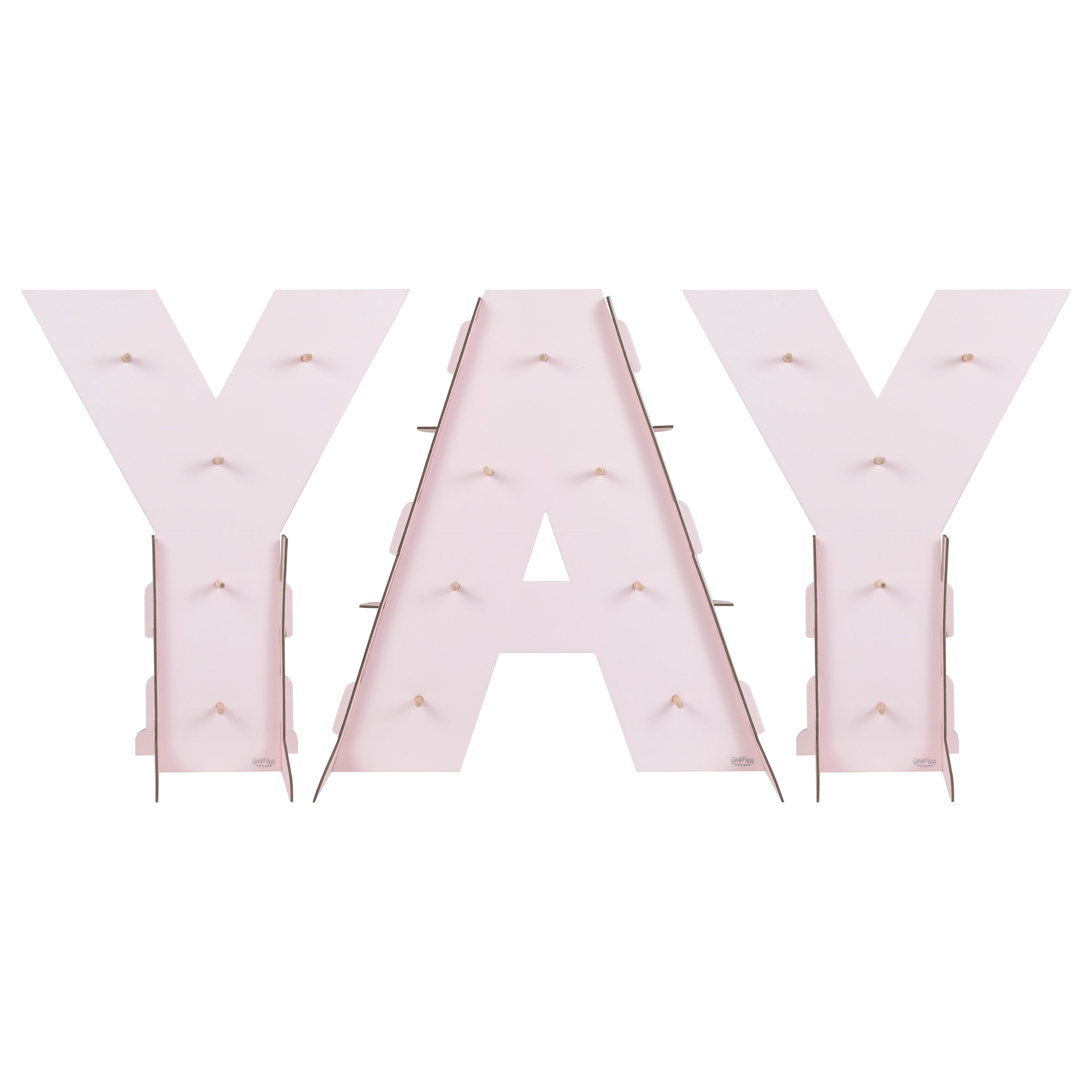 Yay Pink Ombre Donut Wall Stand- 5 Inner Pack
