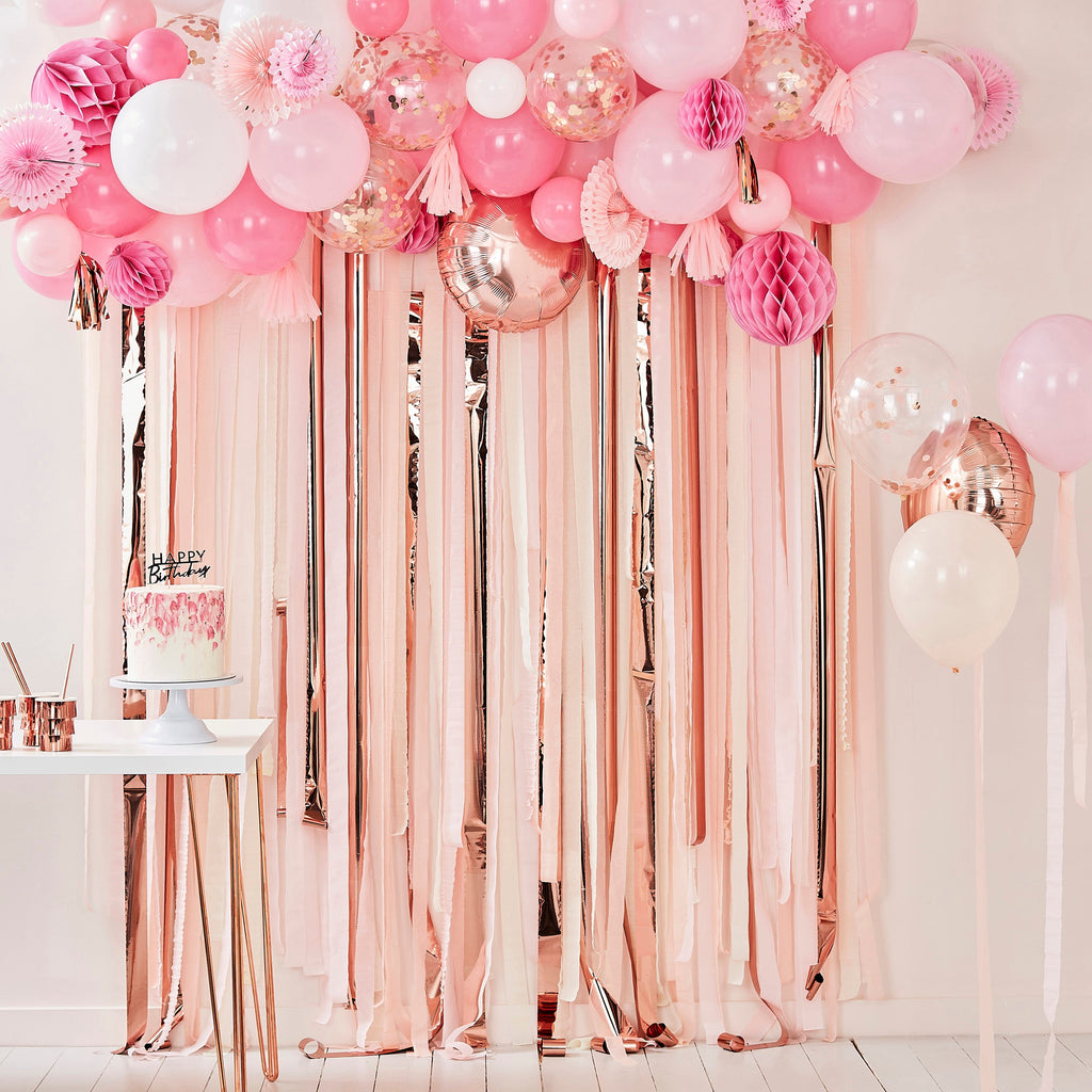 Pink Paint Balloons