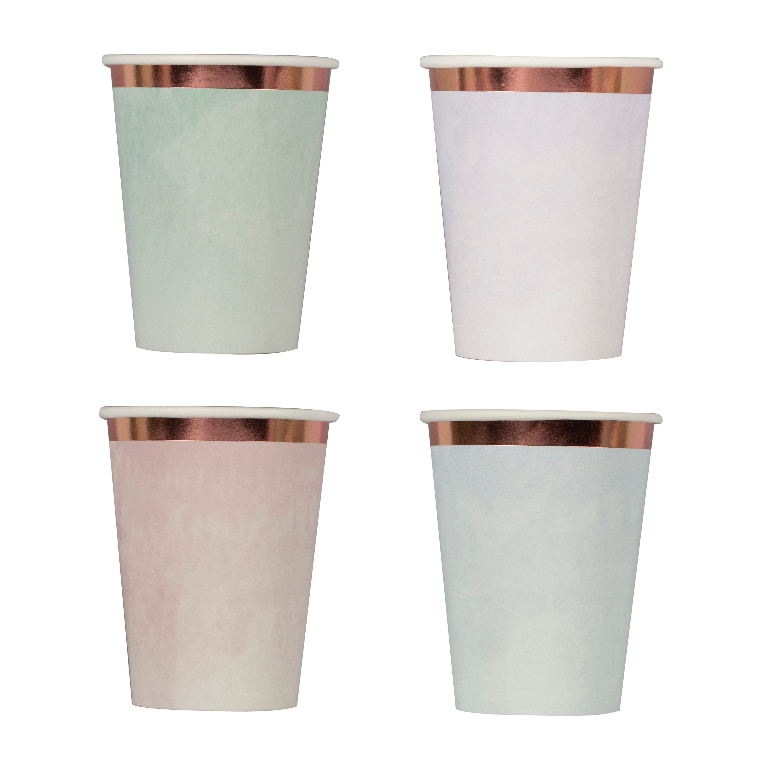 Pastel Watercolour Party Cups