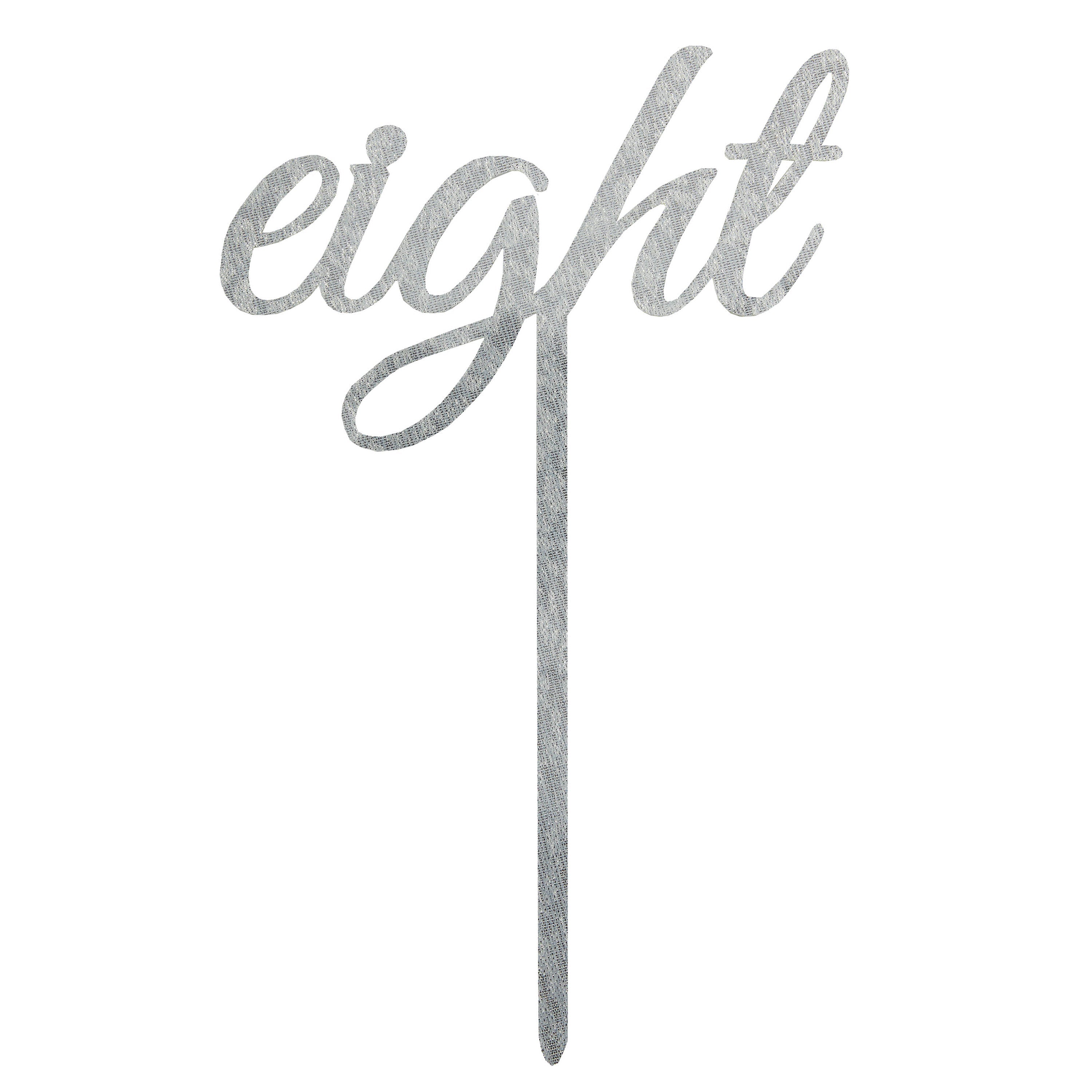 Silver Wedding Table Numbers