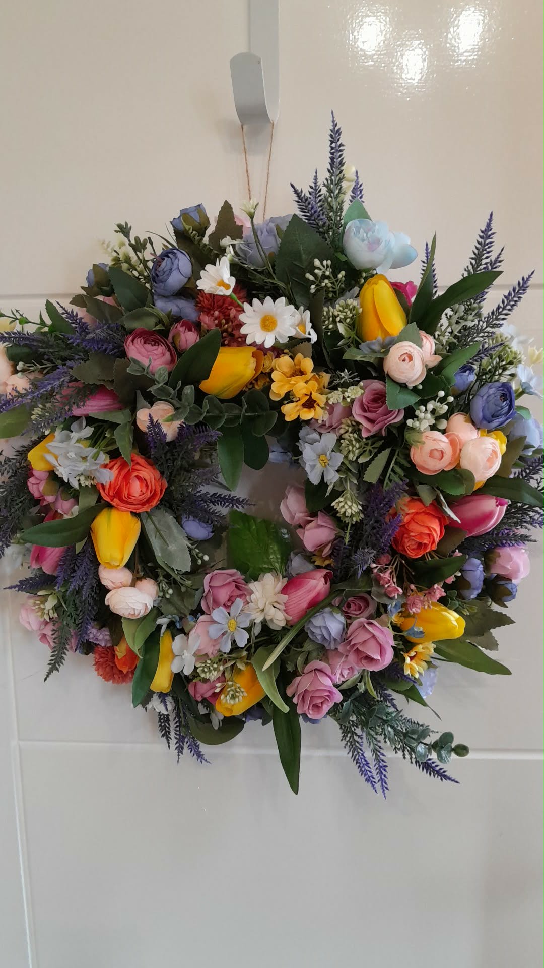 Mixed Wreath with Lavender