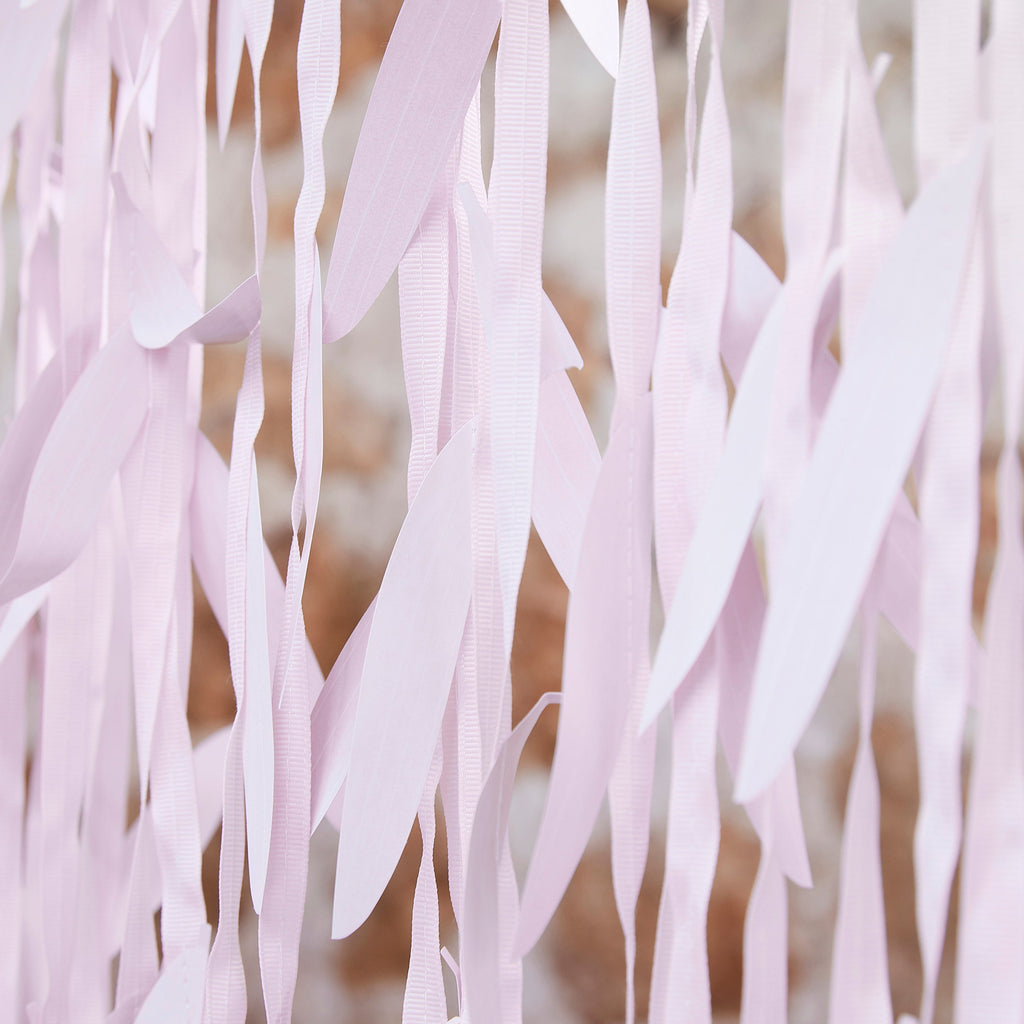 Pink Leaf Wedding Backdrop- 5 Inner Pack
