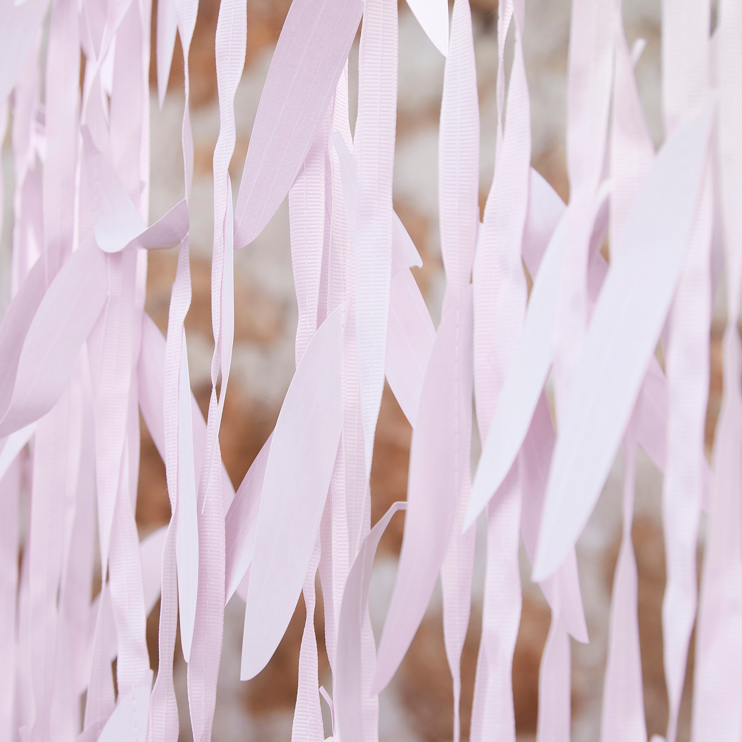 Pink Leaf Wedding Backdrop- 5 Inner Pack