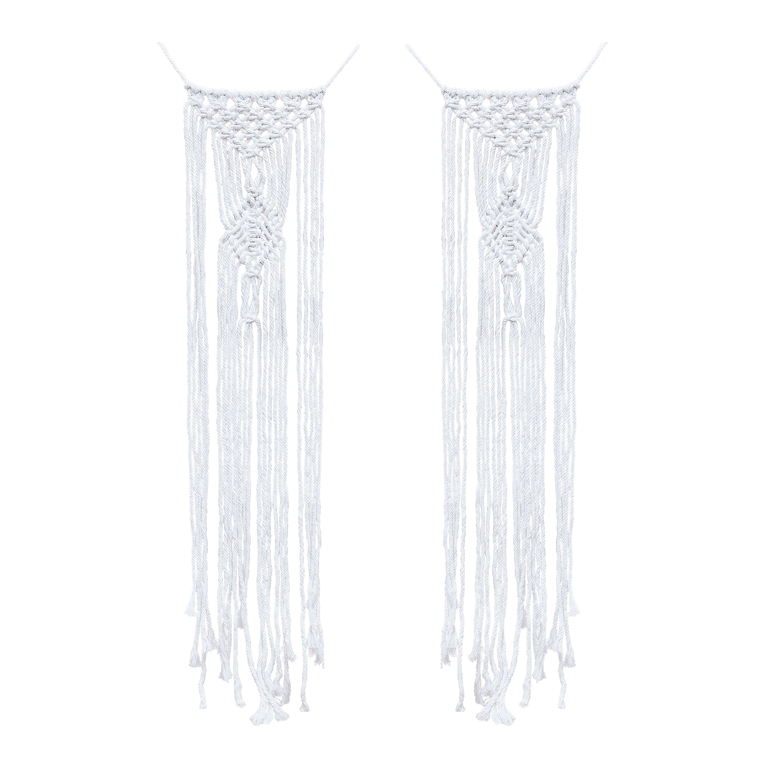 Macrame Wedding Chair Decorations- 5 Inner Pack