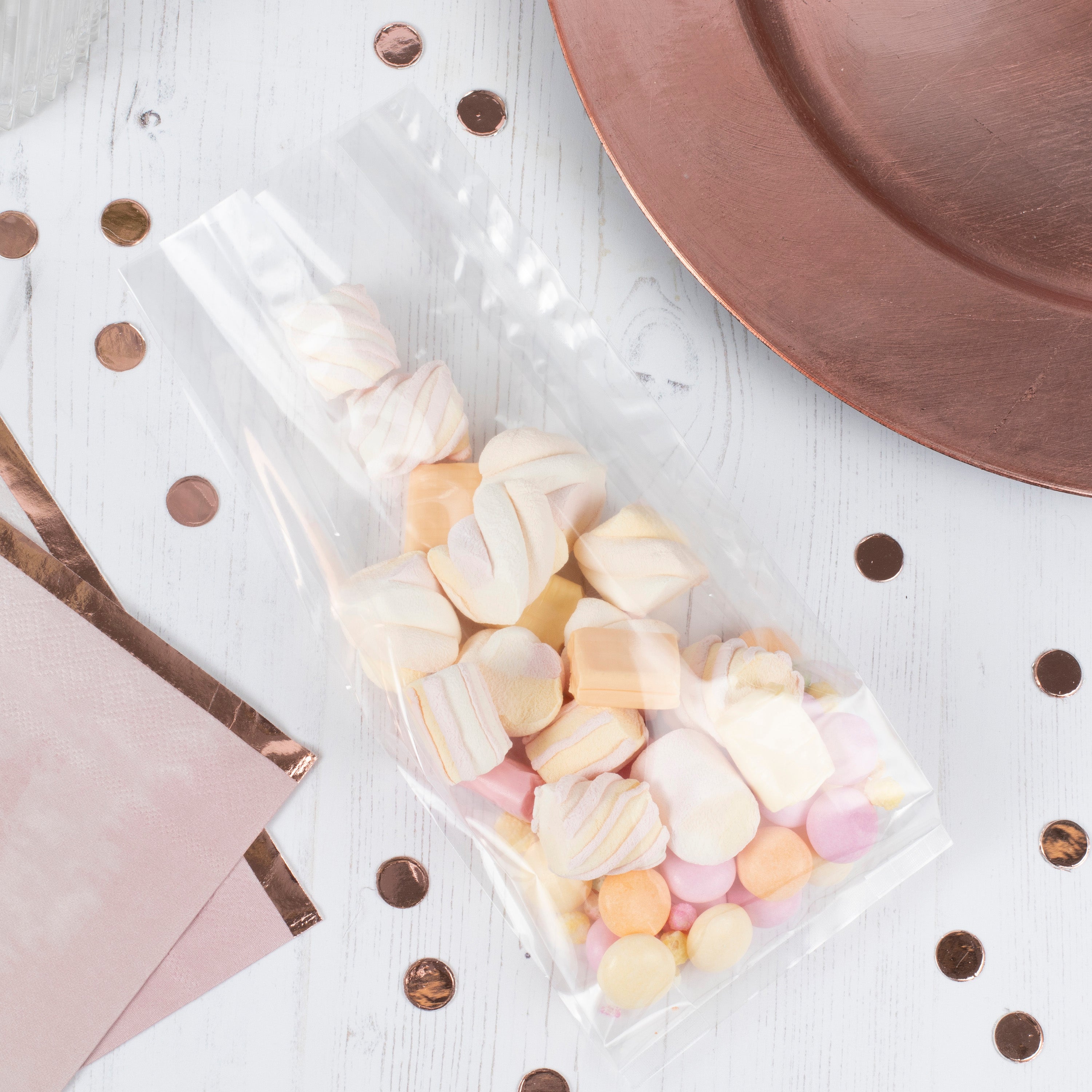 Clear Cellophane Party Bags- 10 Inner Pack