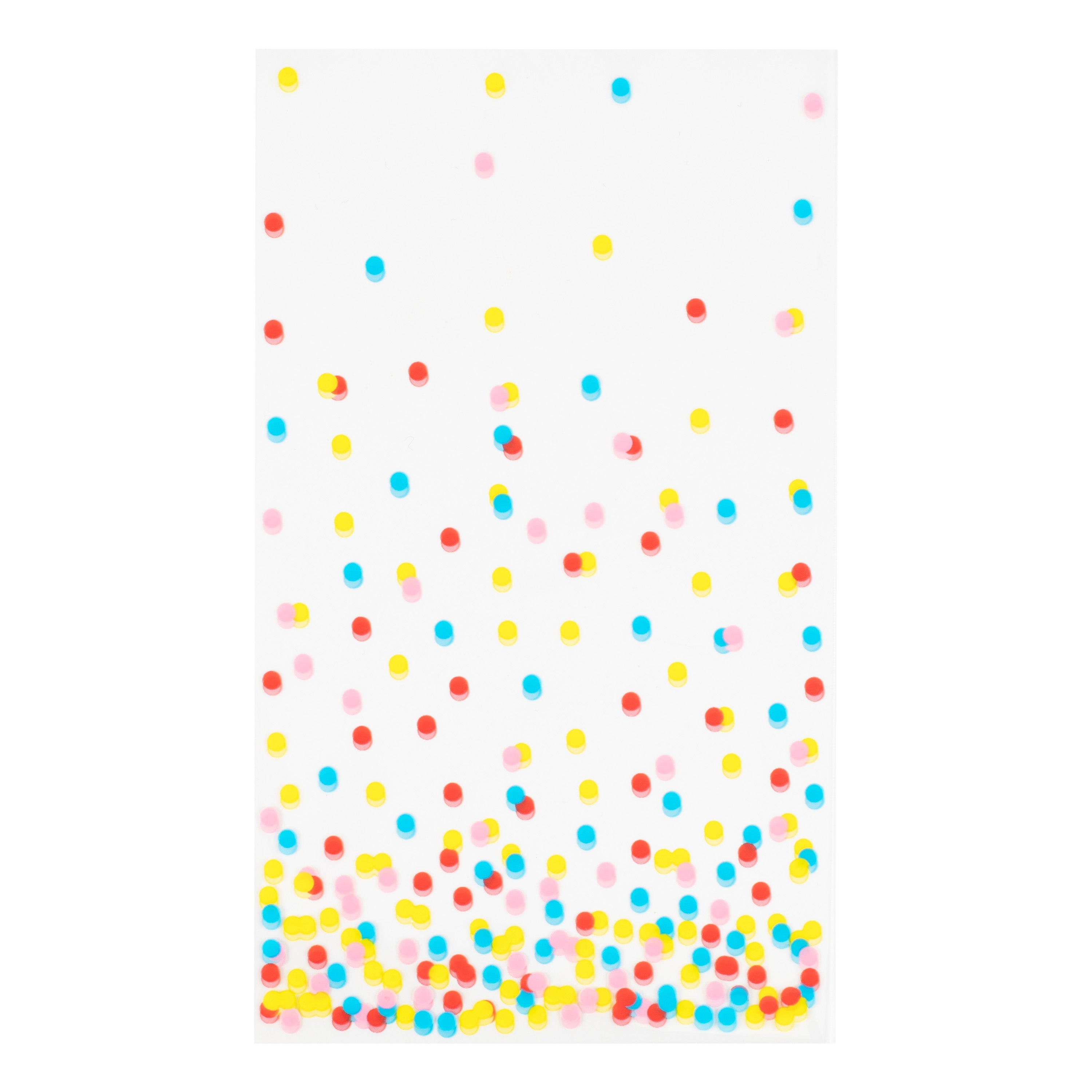 Clear Multicoloured Spot Lollipop Bags