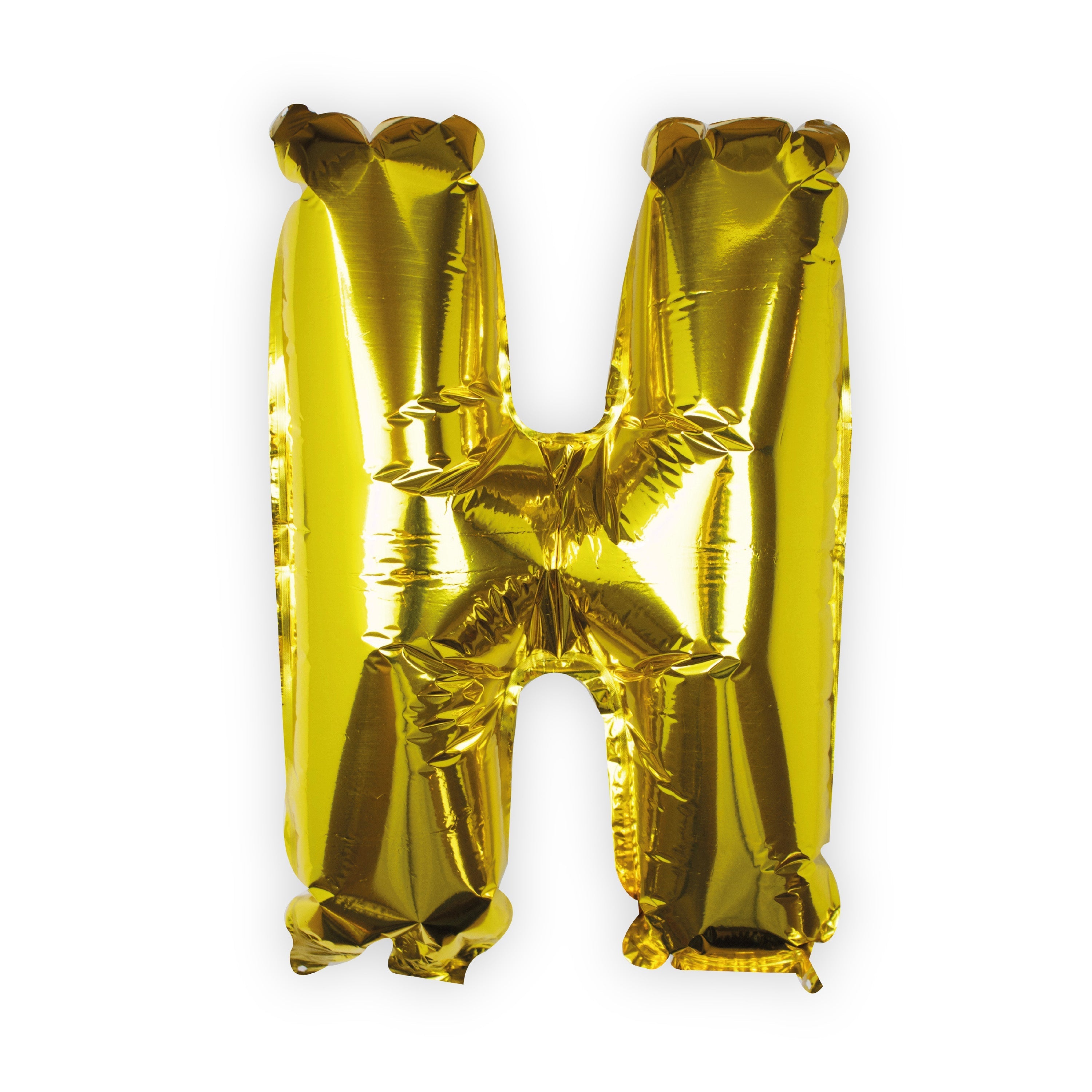 Goldfolien-Buchstabenballons – 5 Innenpackung
