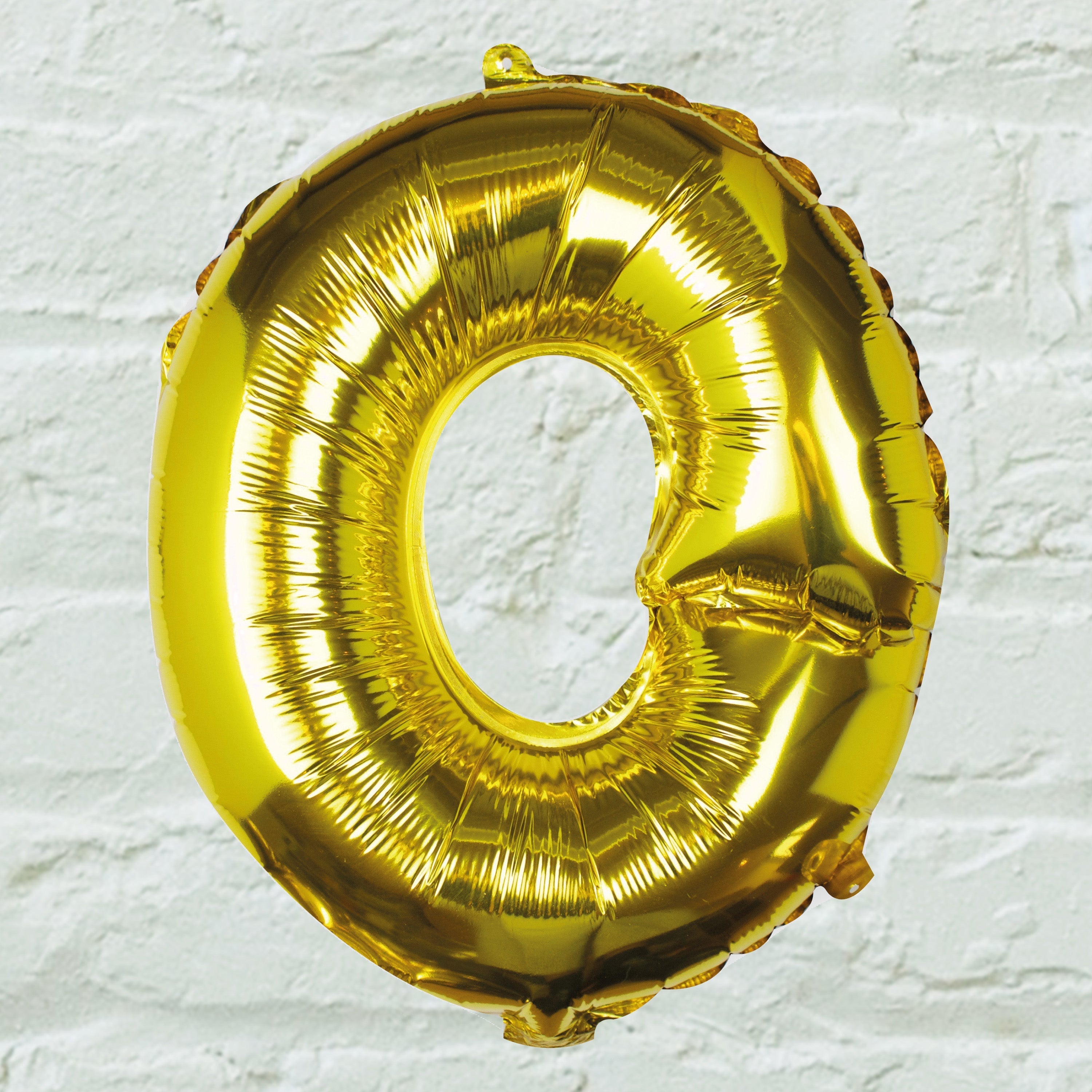 Goldfolien-Buchstabenballons – 5 Innenpackung