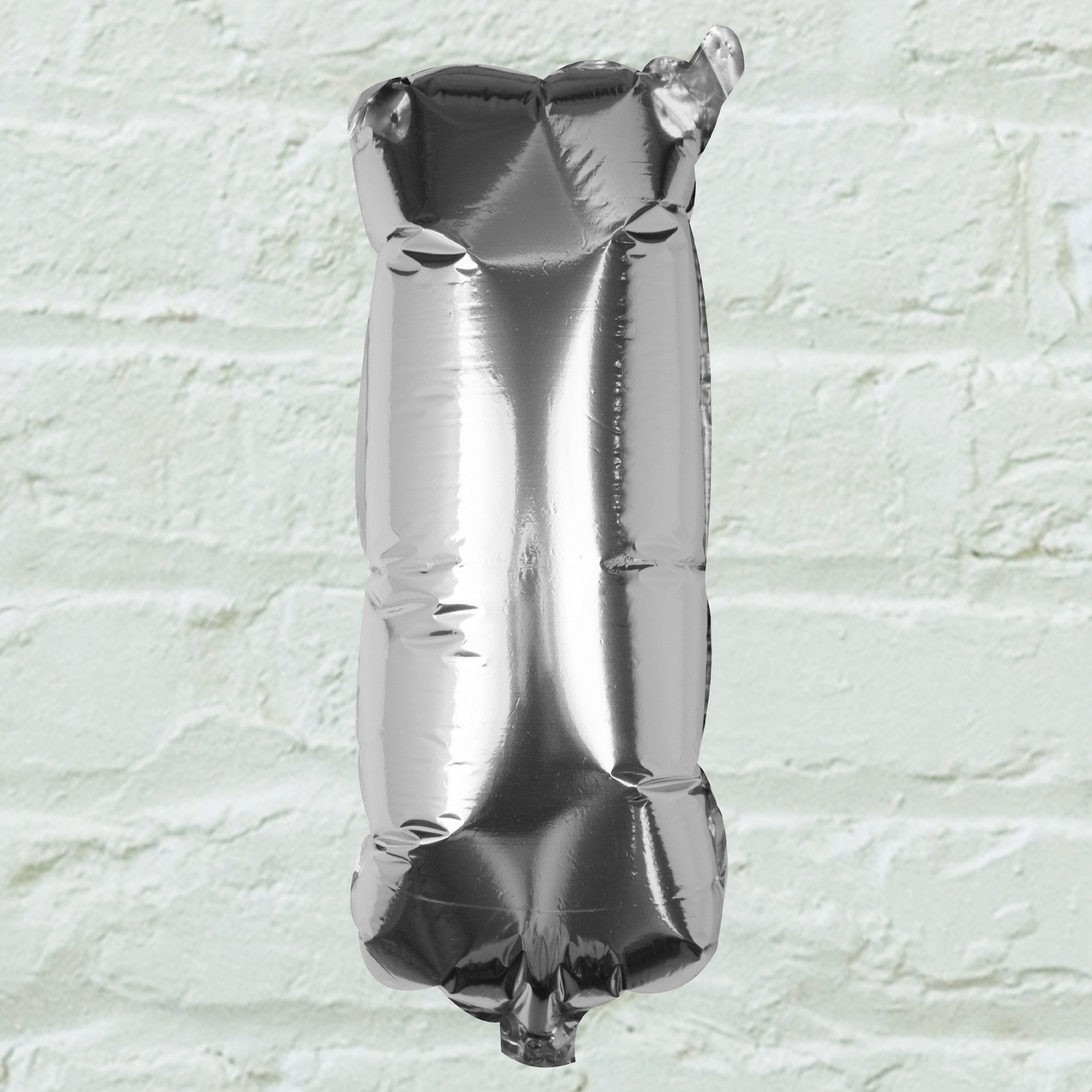 Silver Foil Letter Balloons- 5 Inner Pack