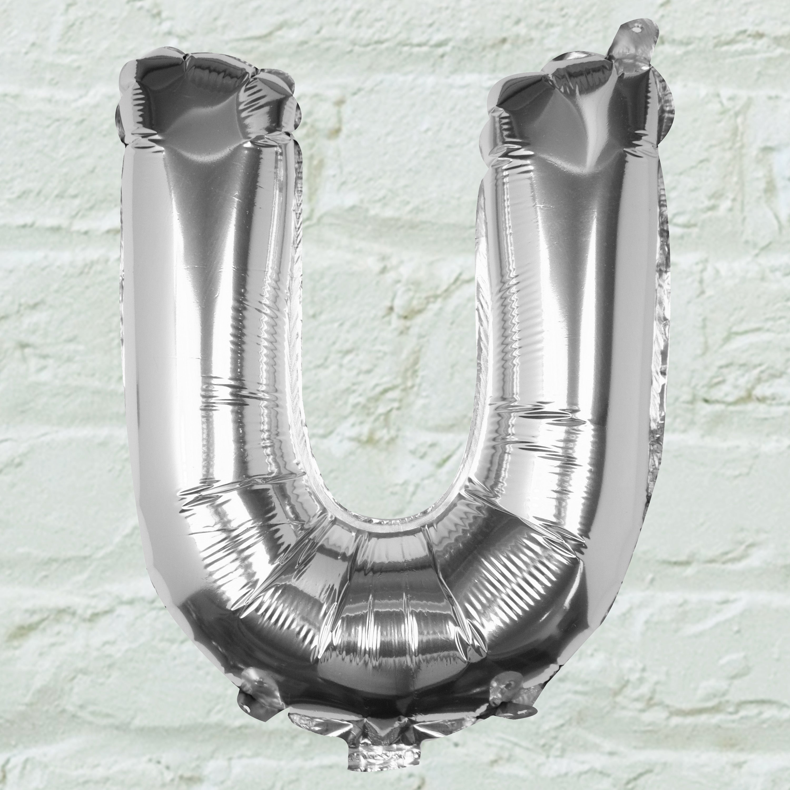 Silver Foil Letter Balloons- 5 Inner Pack