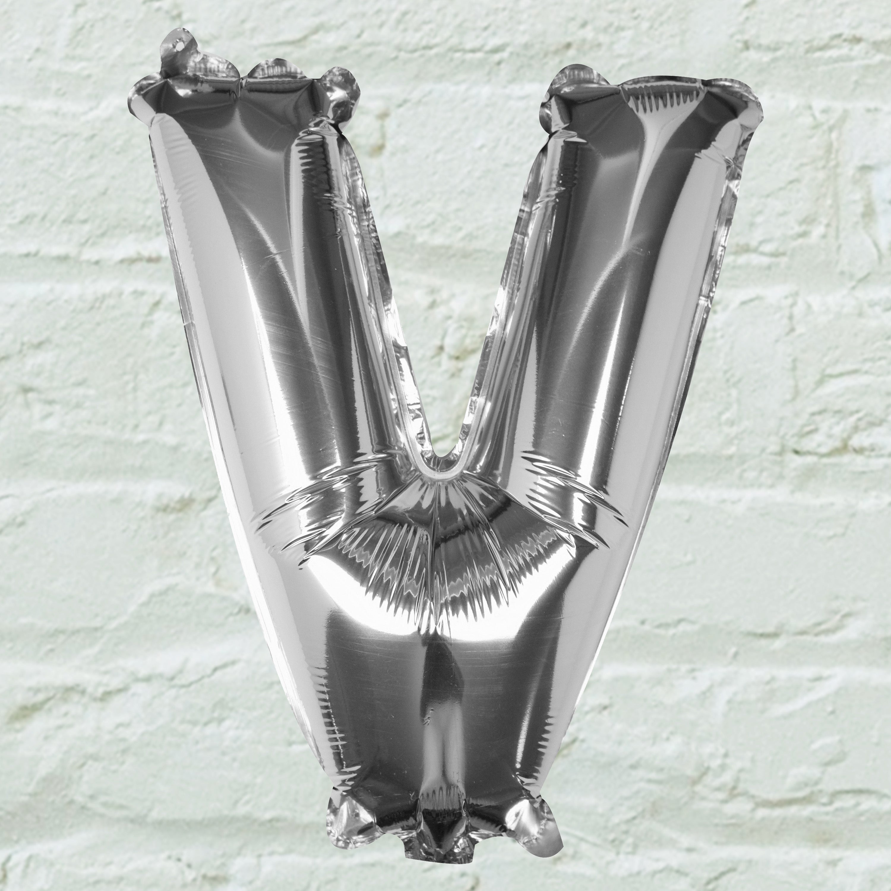 Silver Foil Letter Balloons- 5 Inner Pack