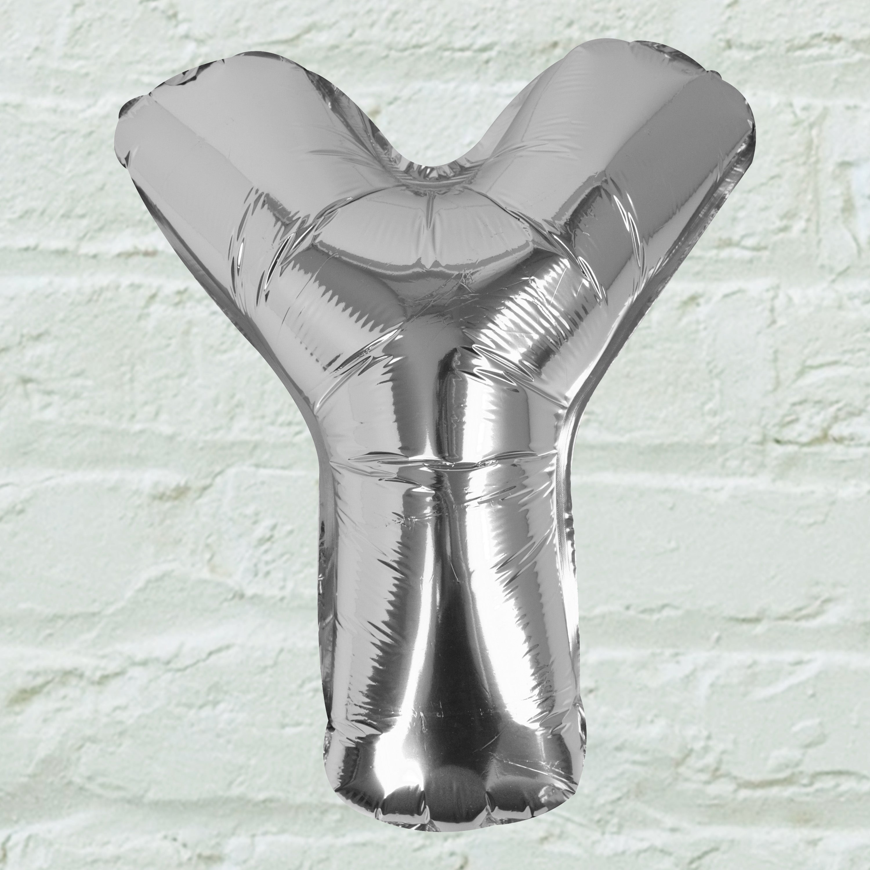 Silver Foil Letter Balloons- 5 Inner Pack