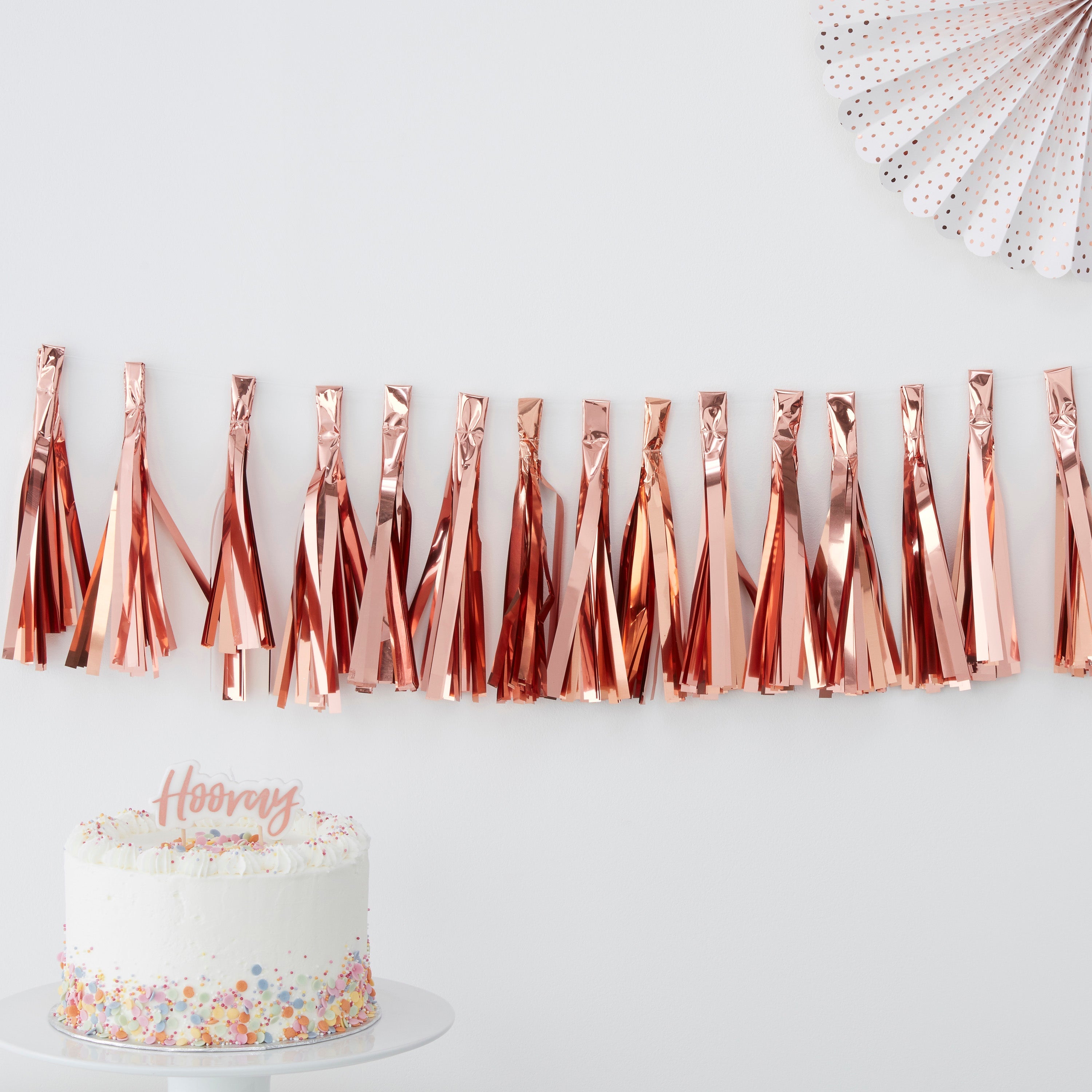 Rose Gold Tassel Garland- 10 Inner Pack