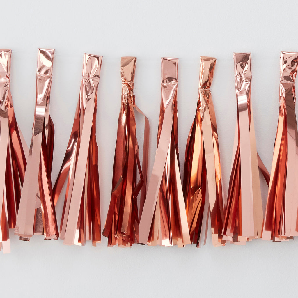 Rose Gold Tassel Garland- 10 Inner Pack