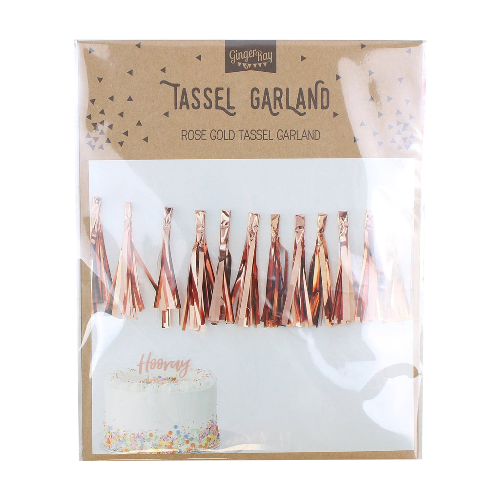 Rose Gold Tassel Garland- 10 Inner Pack