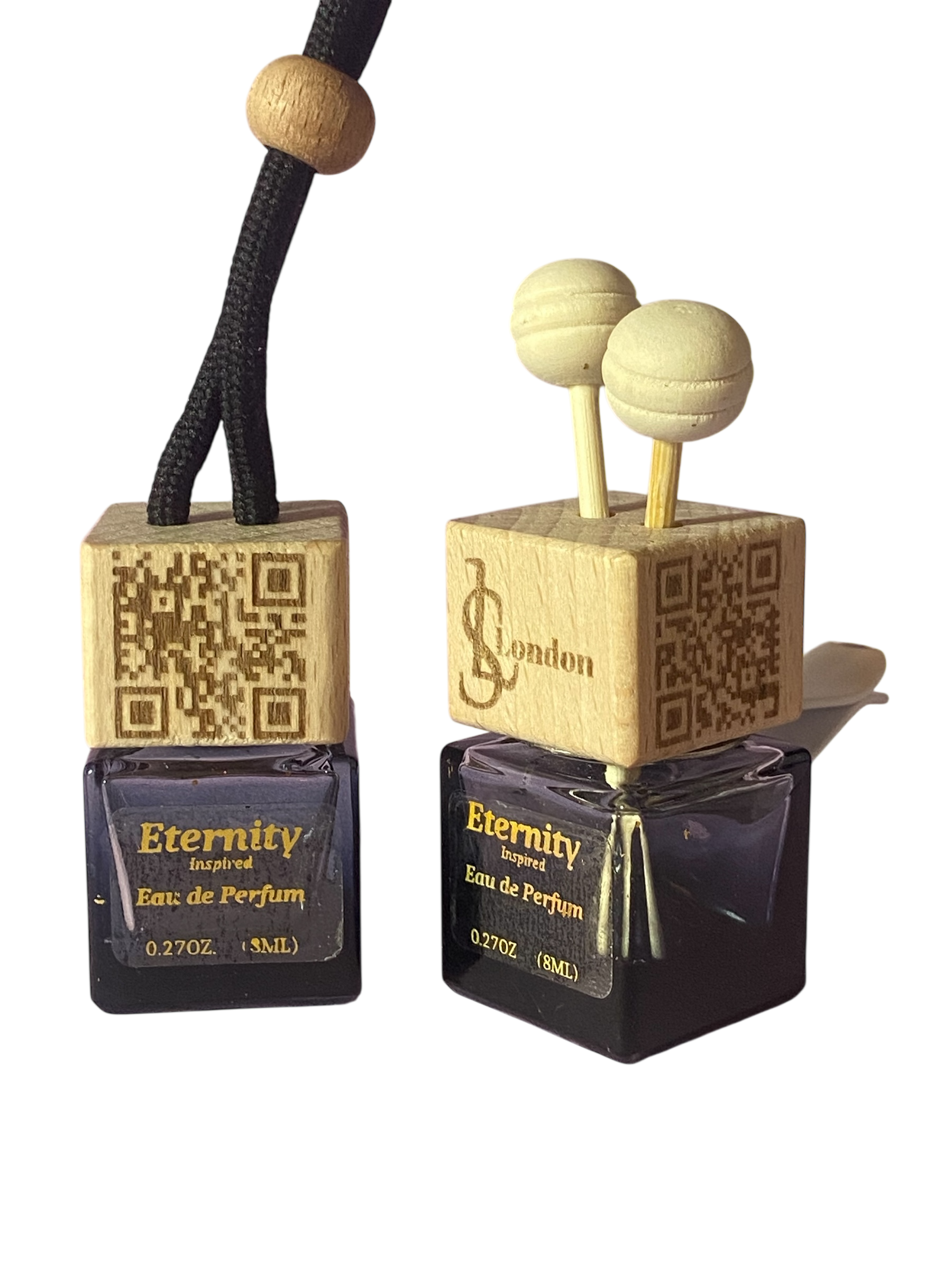 Eternity Inspired Fragrance 8ml Hanging Or Clip on Car Diffuser
