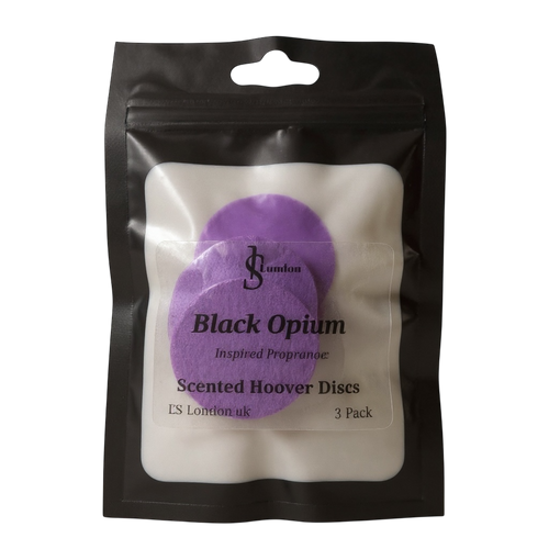 Von Black Opium inspirierte Staubsauger-Duftscheiben