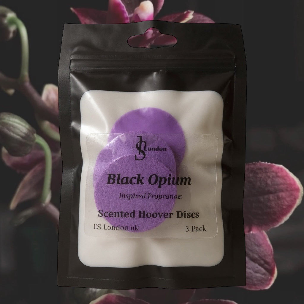 Black Opium Inspired Scented Vacuum Hoover Discs