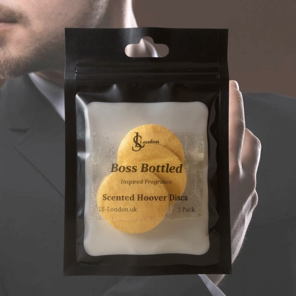 Boss Bottled Inspired Scented Vacuum Hoover Discs