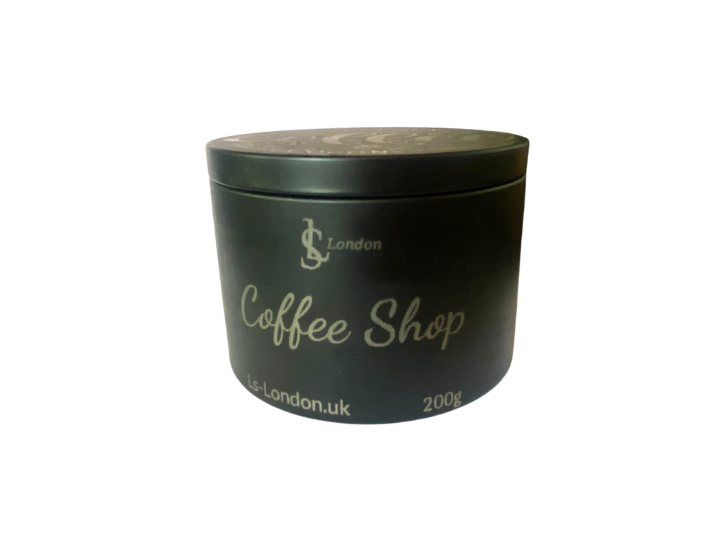 Coffee Shop Luxury Scented Candle Tin 200g