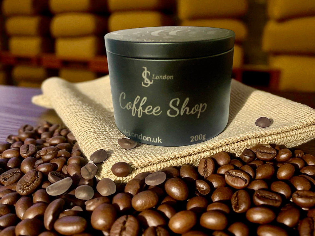Coffee Shop Luxury Scented Candle Tin 200g