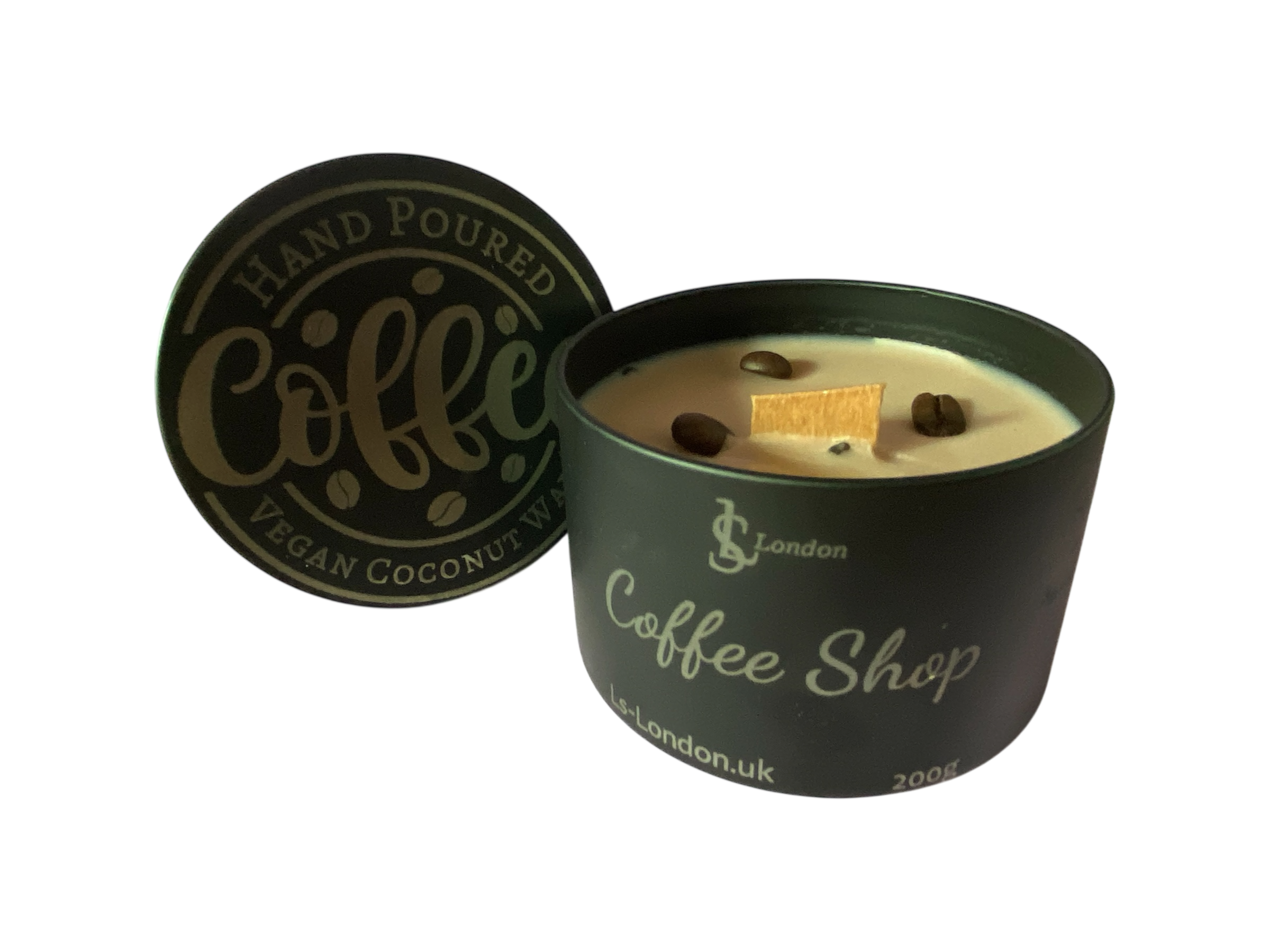 Coffee Shop Luxury Scented Candle Tin 200g