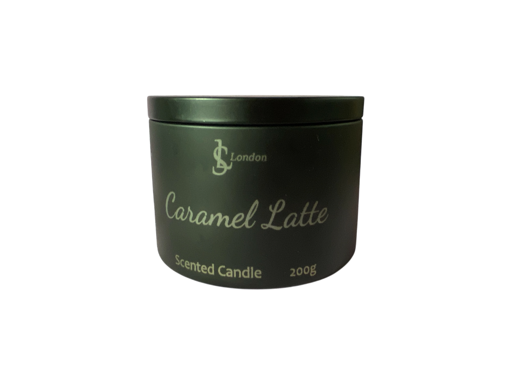 Caramel Latte Luxury Scented Candle Tin 200g