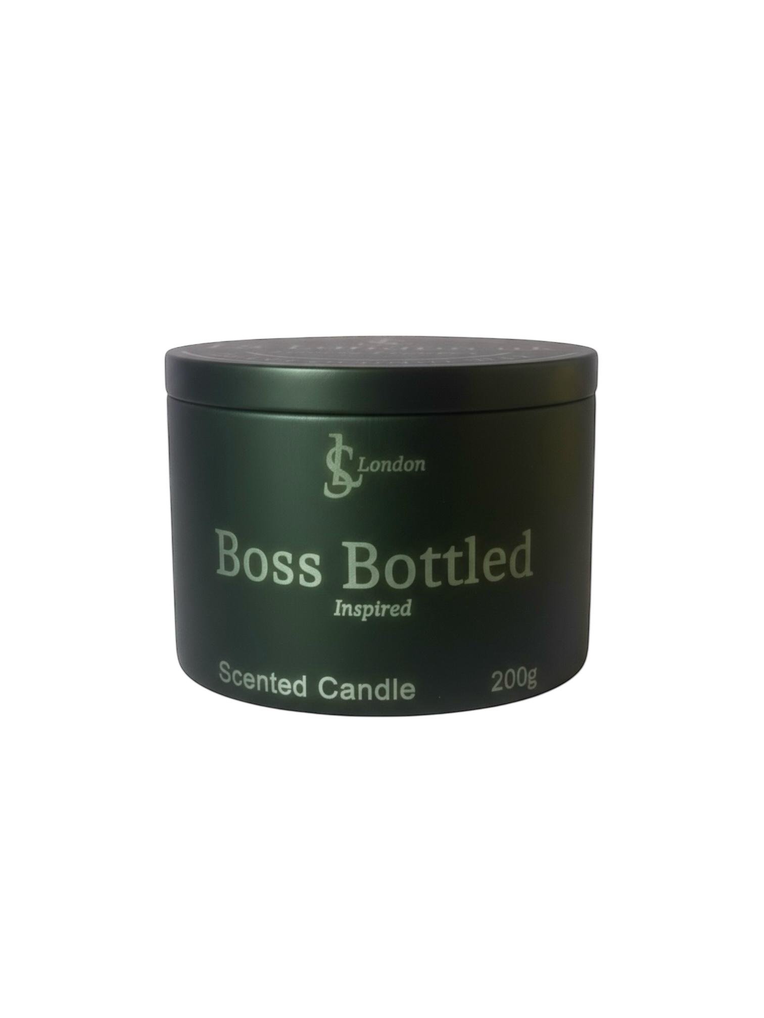 Boss Bottled Inspired Luxury Scented Candle Tin 200g