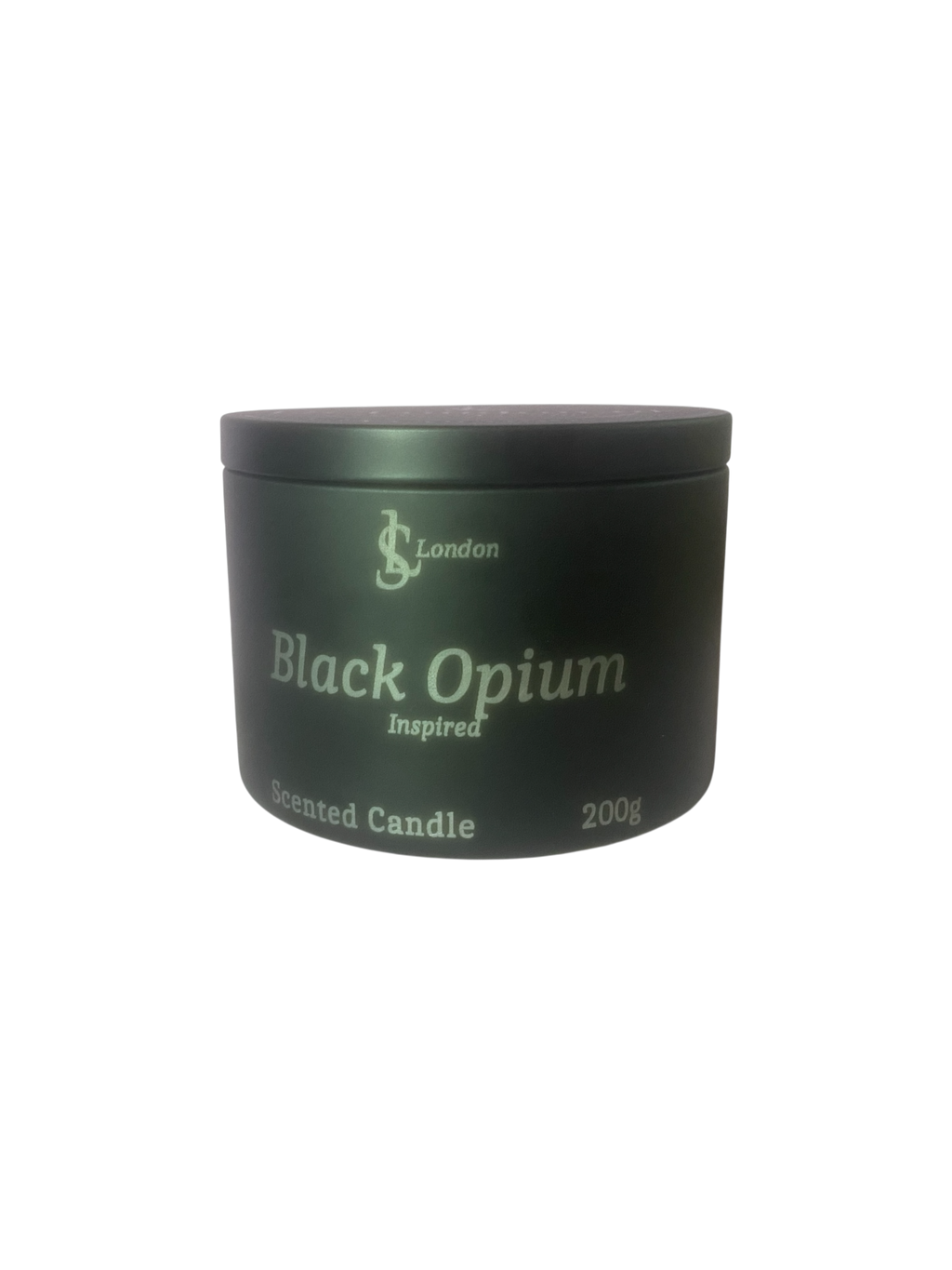 Black Opium Inspired Luxury Scented Candle Tin 200g