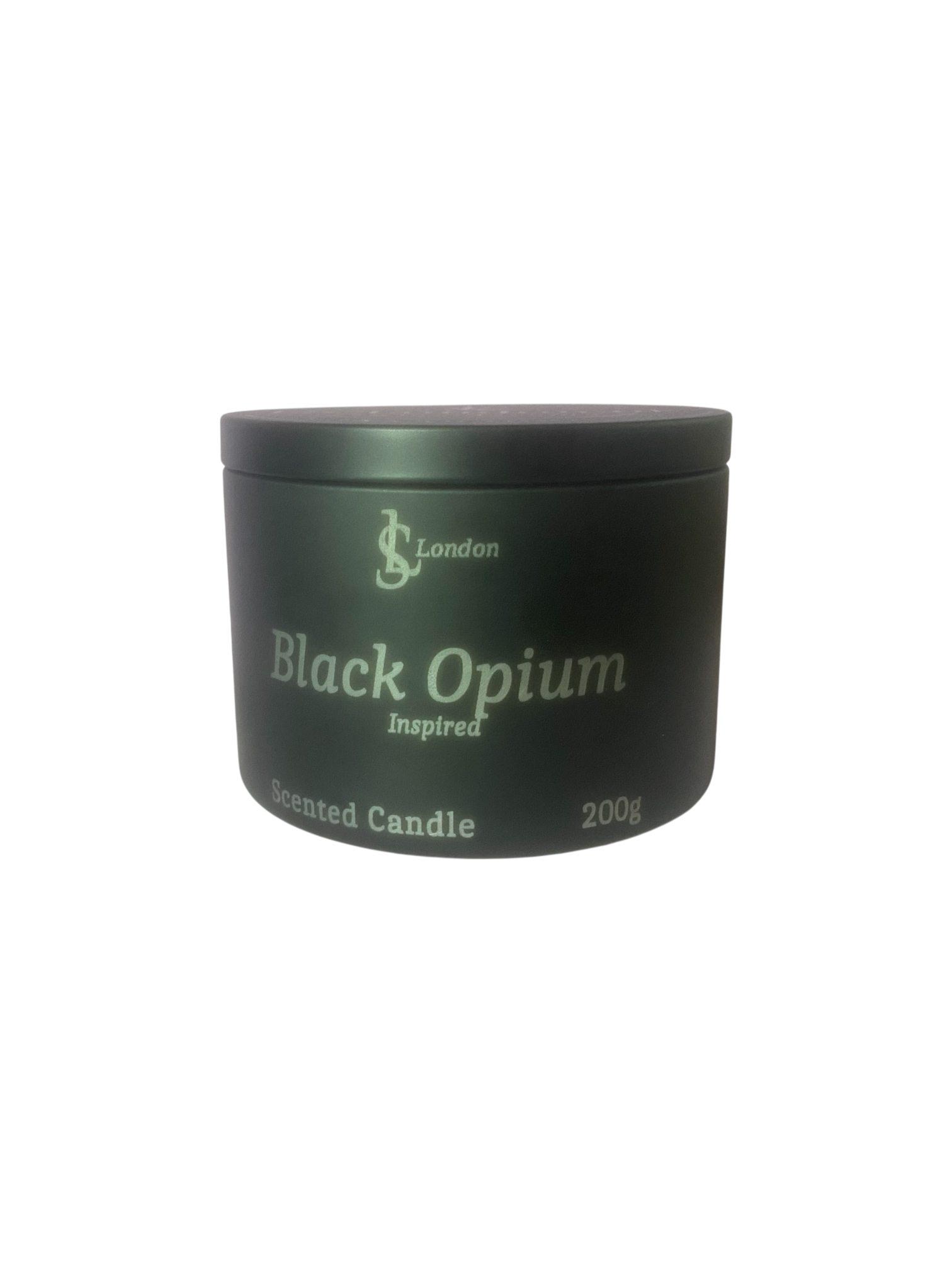 Black Opium Inspired Luxury Scented Candle Tin 200g