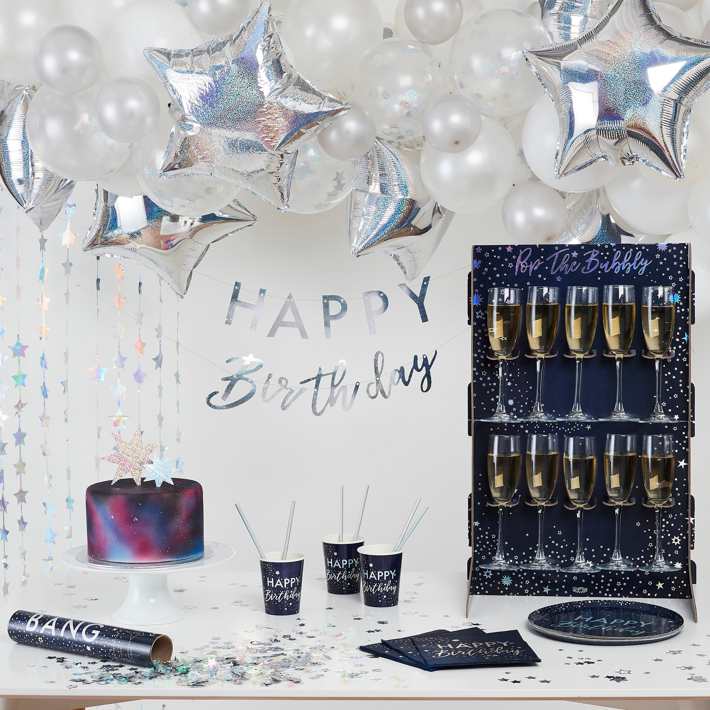 Bubbly Wall Drinks Holder