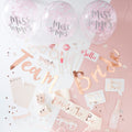 Kit de Fête de Poules Or Rose - 5 packs intérieurs