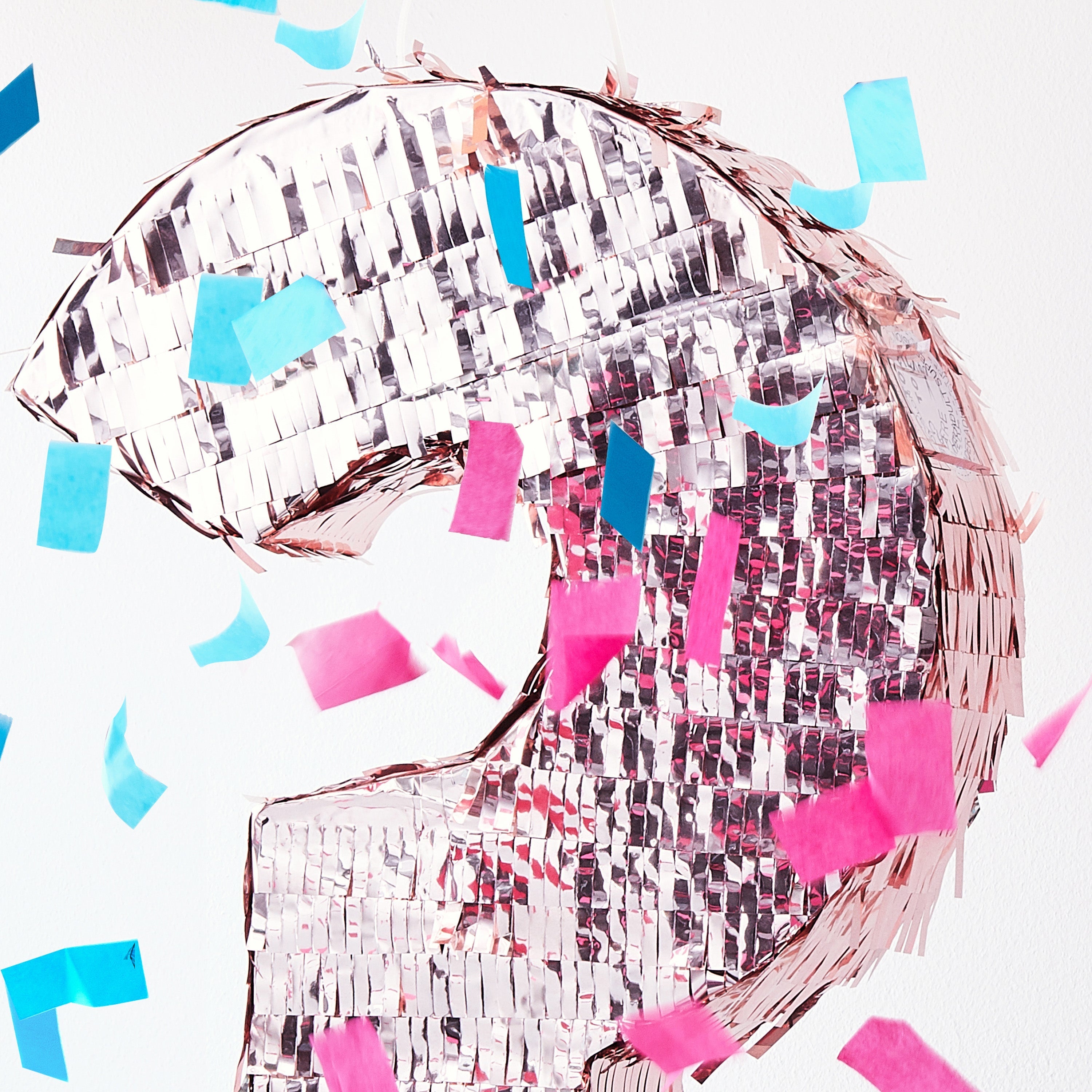 Rose Gold Gender Reveal Pinata- 3 Inner Pack