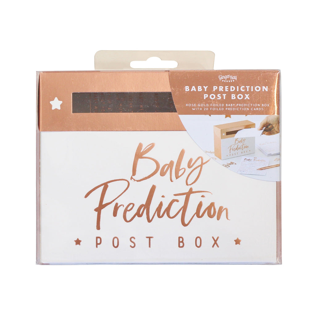 Baby Prediction Baby Shower Game