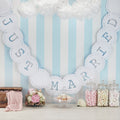 Just Married Bunting - White - Vintage Lace