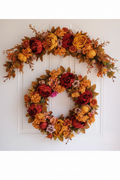 Autumn Swag and Wreath - No Bow
