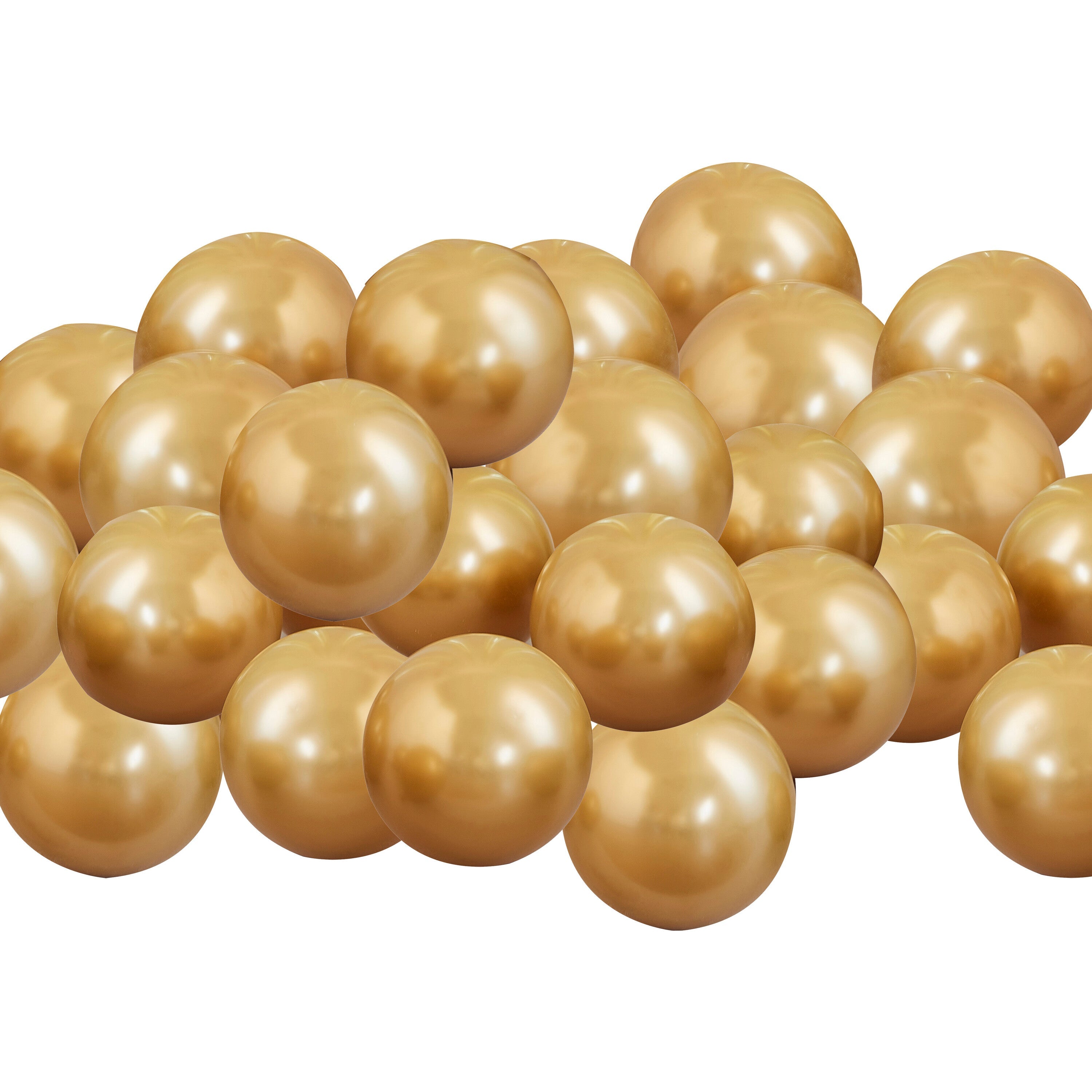 Gold 2024 New Year's Balloon Mosaic