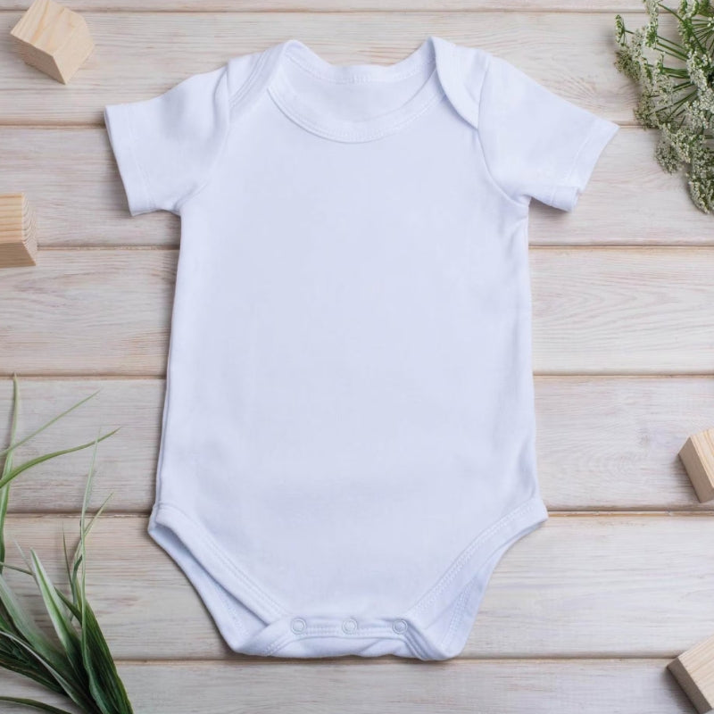 Personalised 1st Eid Mubarak Baby Outfit: Bib, Vest, Grow