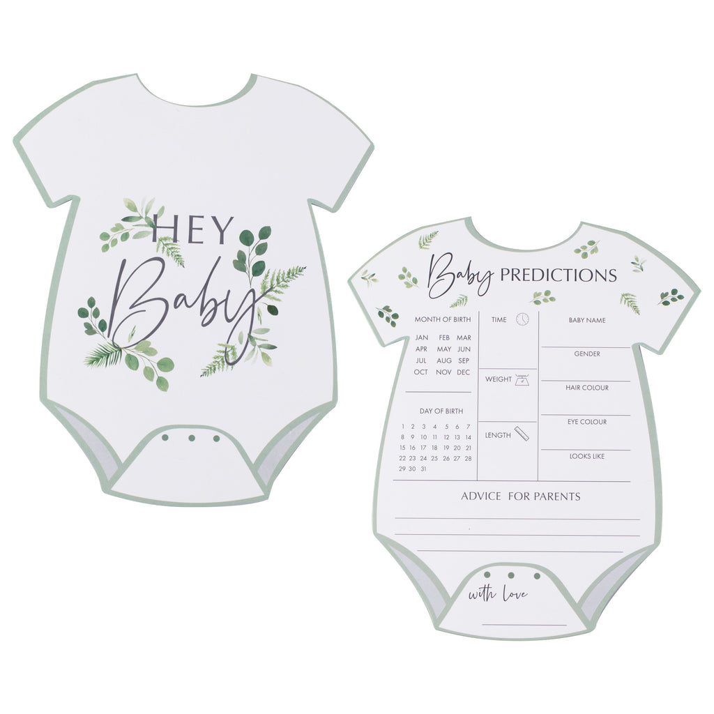 Baby Prediction Cards Baby Shower Game