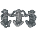 Speak/Hear/See No Evil Monkeys S/3