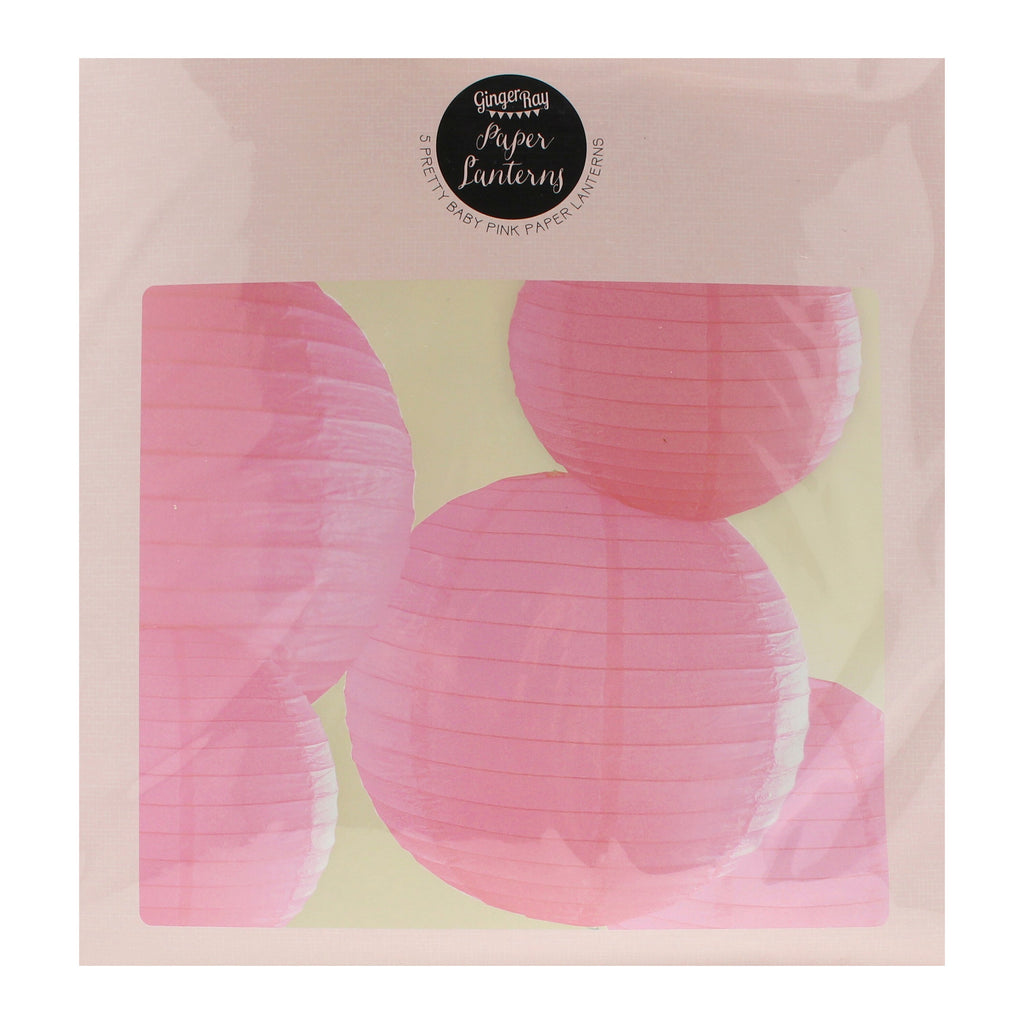 Paper Lantern Decorations- 5 Inner Pack