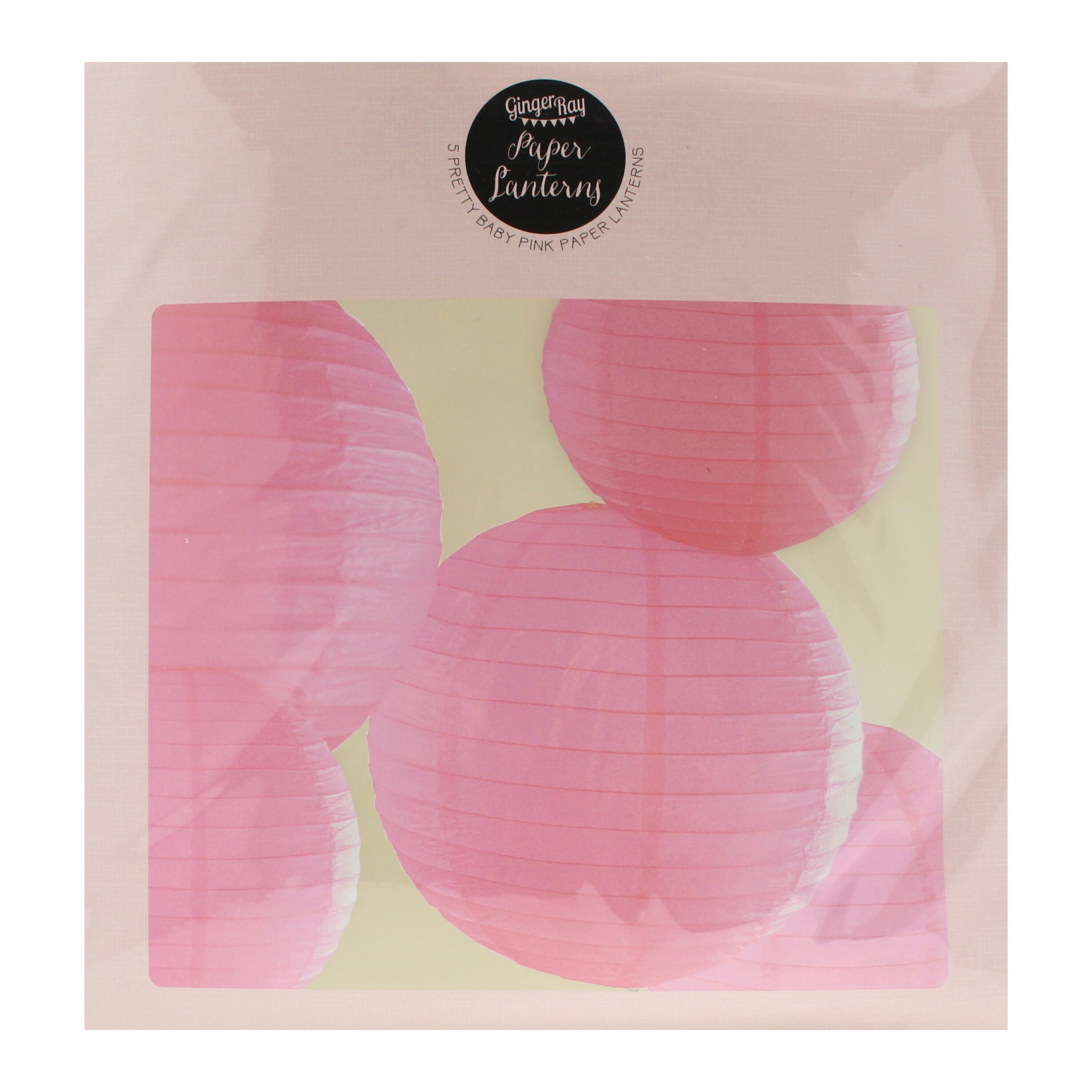 Paper Lantern Decorations- 5 Inner Pack