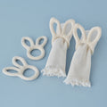 Felt Bunny Easter Napkin Rings