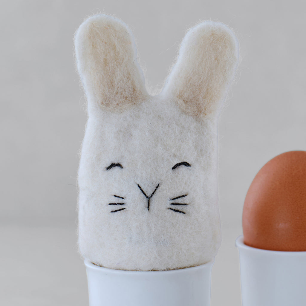Felt Easter Bunny Egg Cosies