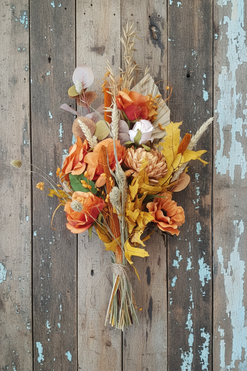 Bouquet Rustic Wood 2